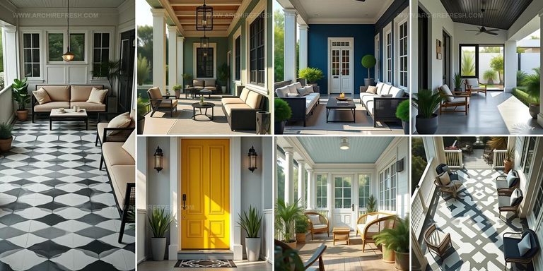 5894070 Modern Porch Paint Ideas