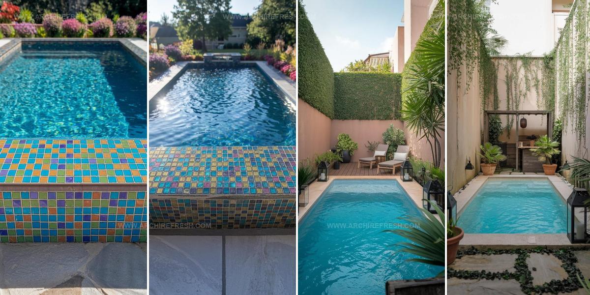 6743023 Rustic Backyard Pool Landscaping Ideas