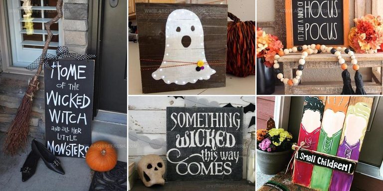 4681657 Halloween Sign Ideas For Indoors Outdoors
