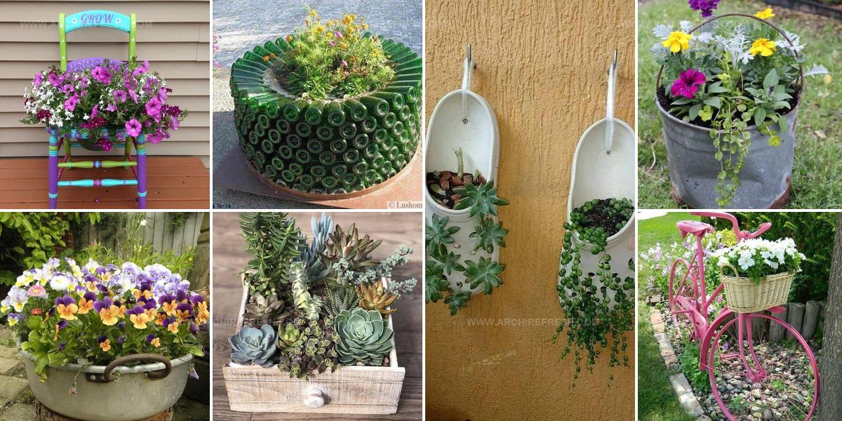 1731118 Low Budget Garden Container Ideas