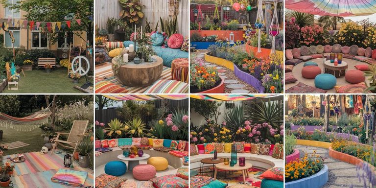 2141224 Covered Hippie Garden Ideas