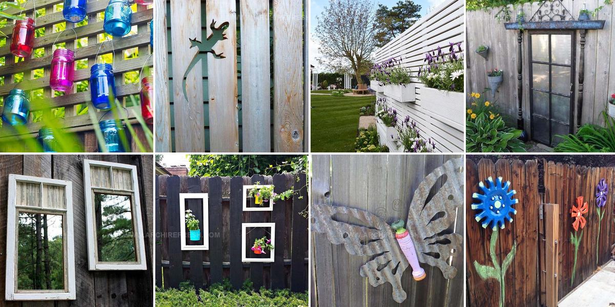 1326404 Garden Fence Decoration Ideas
