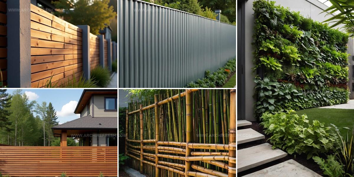 1527175 Unique Privacy Fence Designs