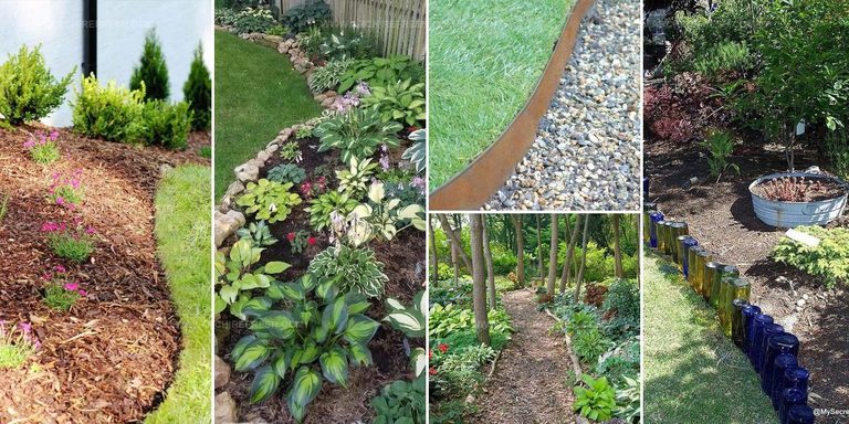 9000969 Garden Lawn Edging Ideas