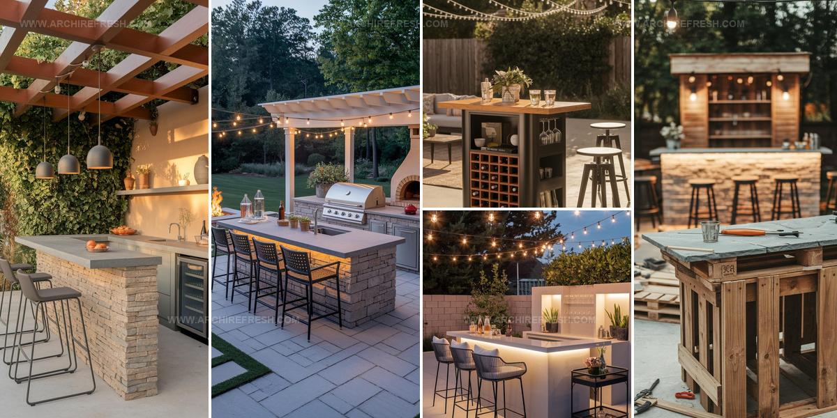 3325668 Outdoor Bar Ideas for Backyard