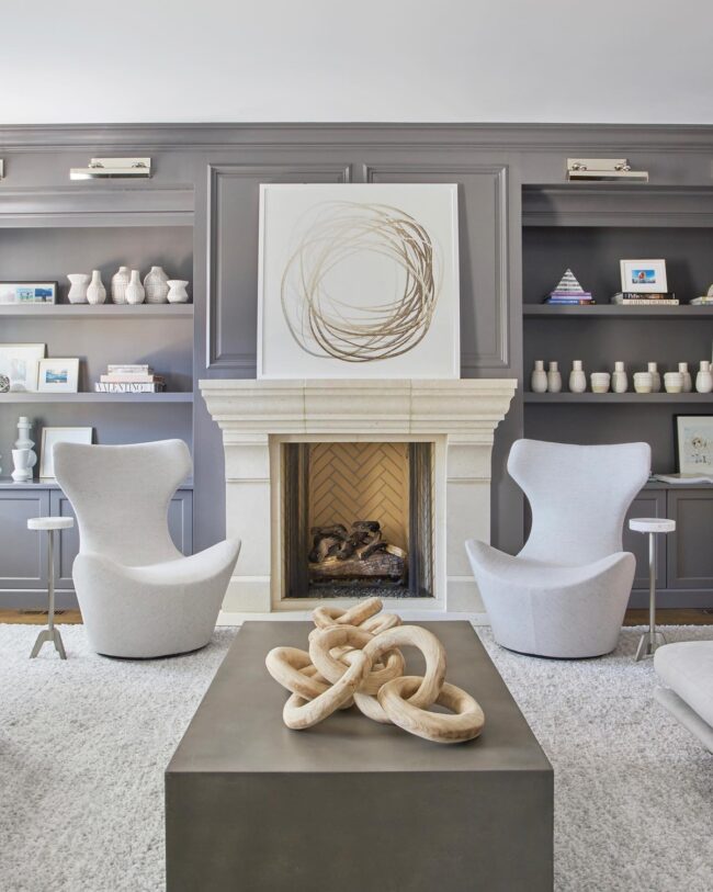 Simplified Serenity in Contemporary Spaces