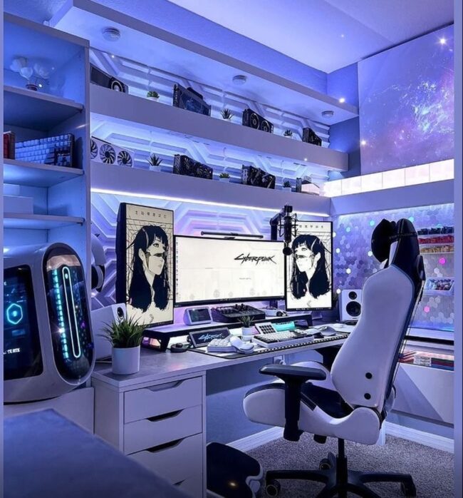Space-Themed Nook