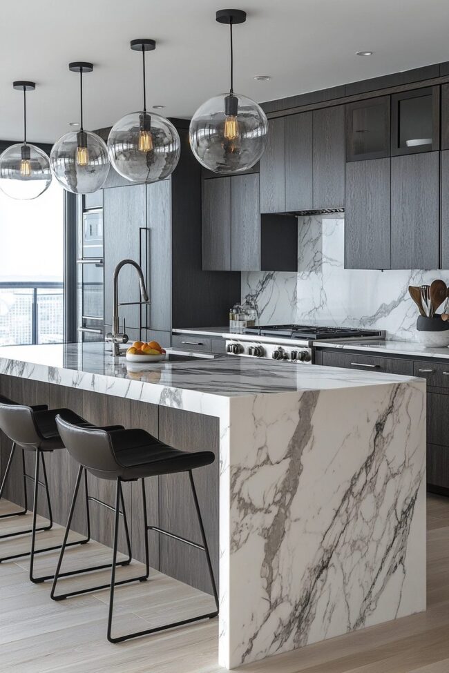 Opulent Marble Touches