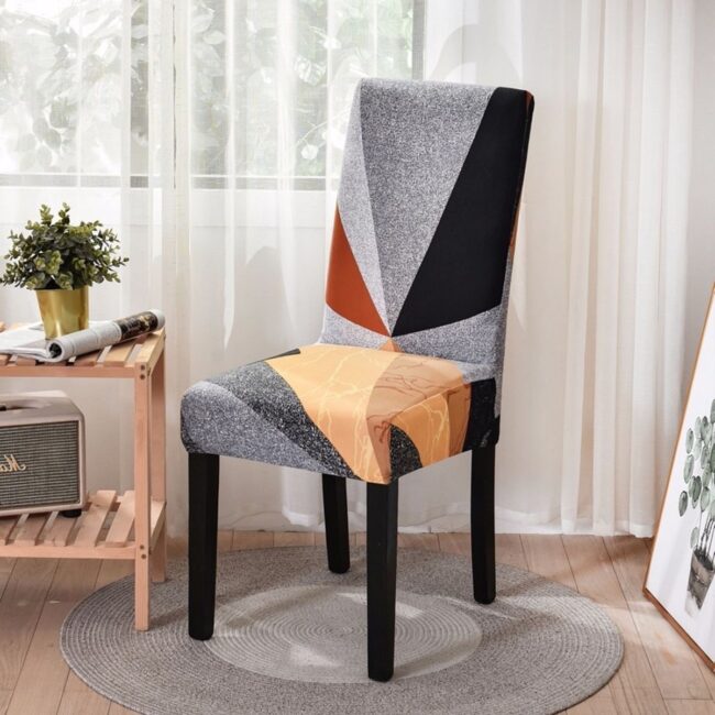 Geometric Chic in the Office