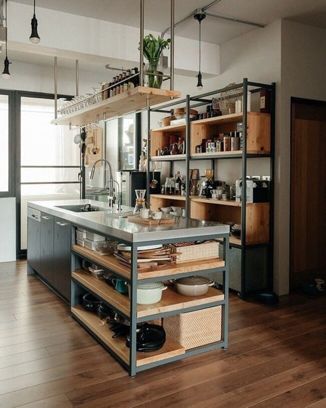 Open and Airy Industrial Layout