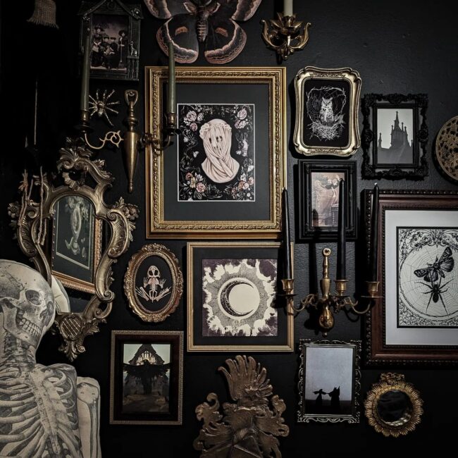 Gothic Gallery Mural
