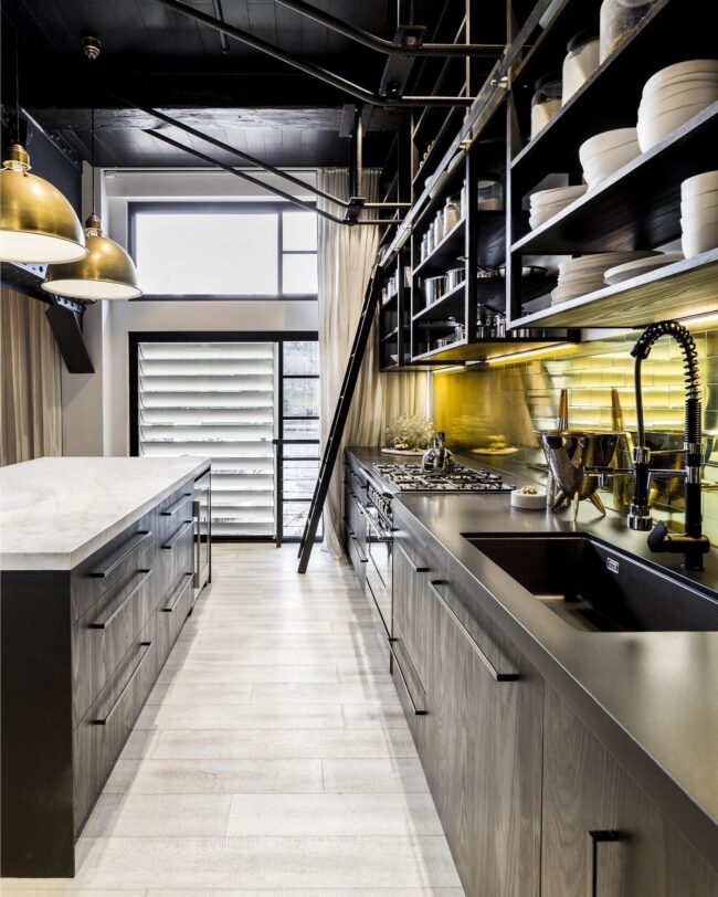 Luxurious Industrial Aesthetic