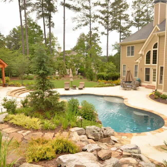 Natures Palette in a Suburban Oasis