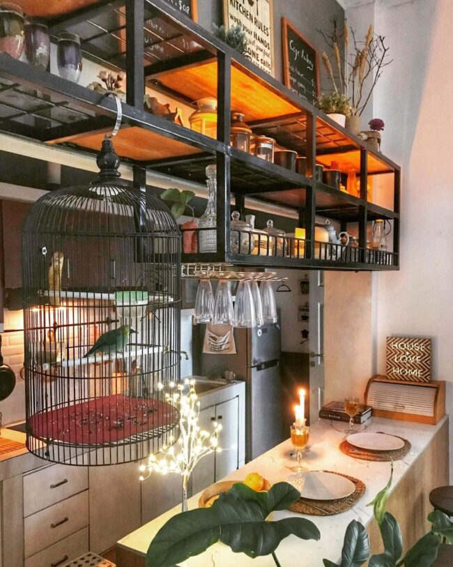 Warm Rustic Industrial Blend