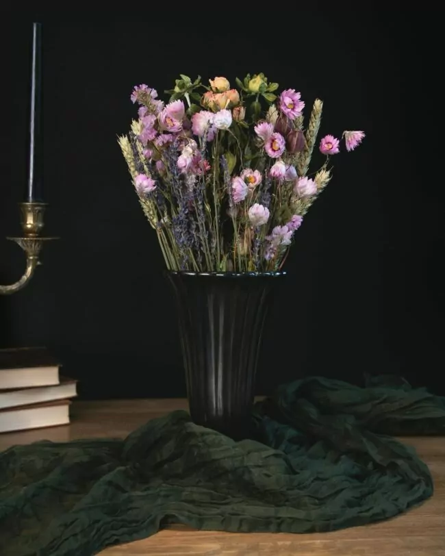 Dark Floral Gothic Arrangement