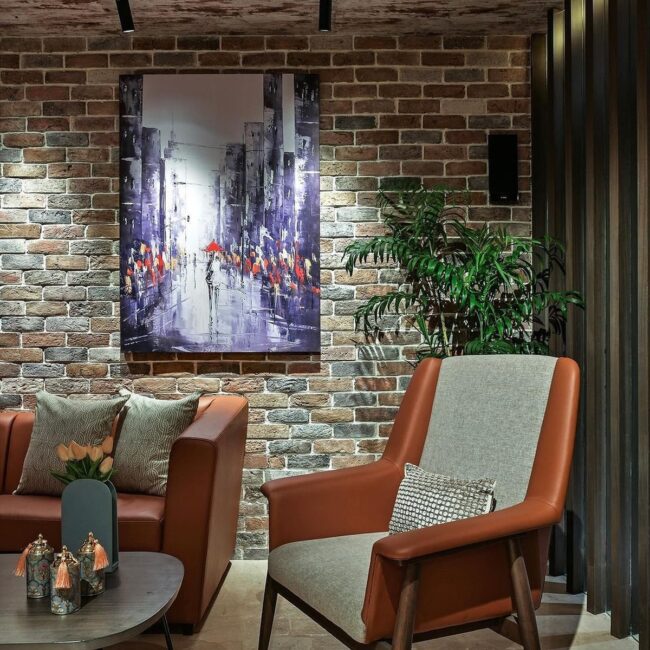 Rustic Fusion of Brick and Timber