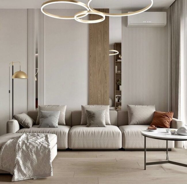 Circular Shapes with Soft Light