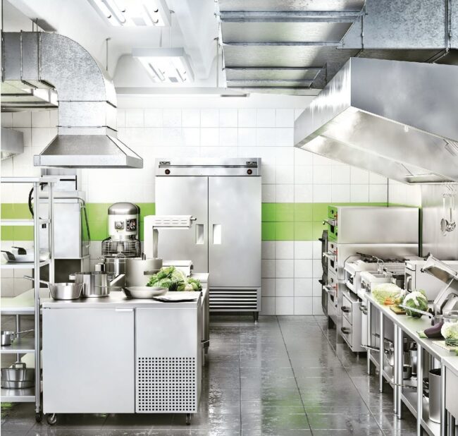 Professional-Grade Industrial Kitchen