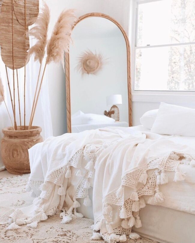 Soft and Serene in Modern Boho Chic Style