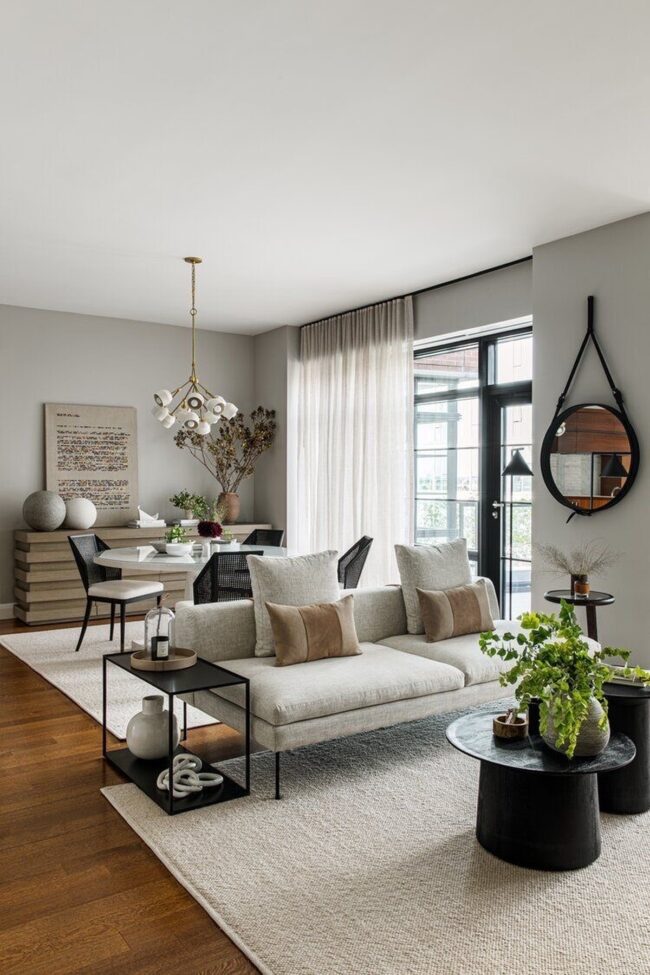 Modern Cool with a Warm Reflection