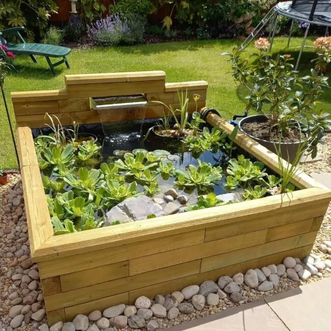Elevated Pond for Modern Elegance