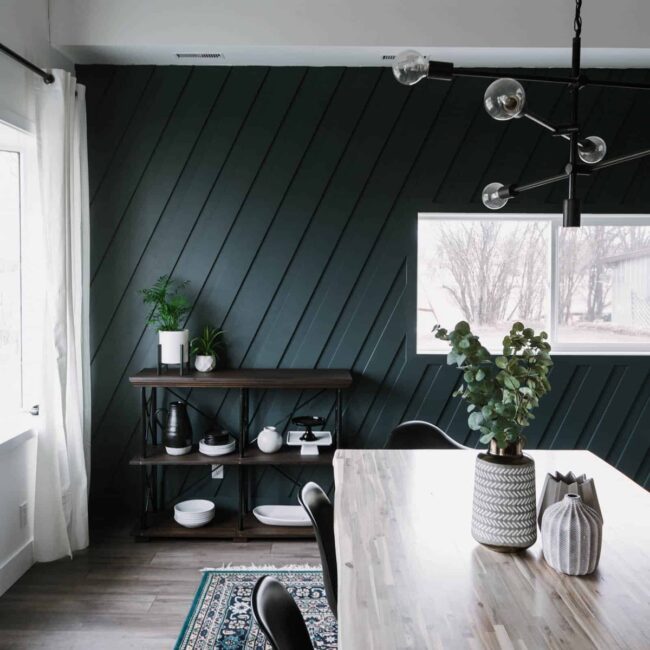 Chic Contemporary Dining Space Design