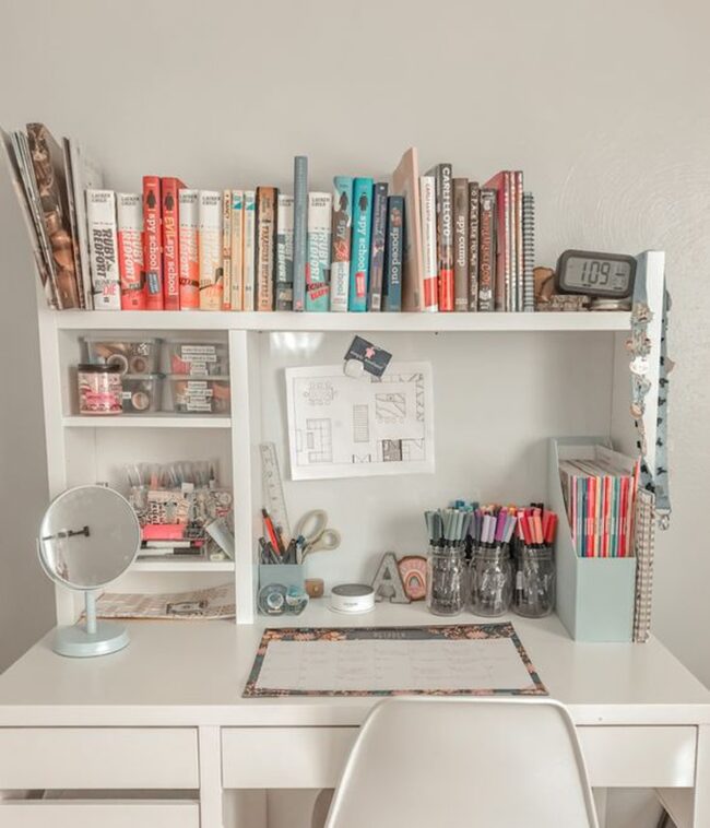 Smart and Organized Study Desk
