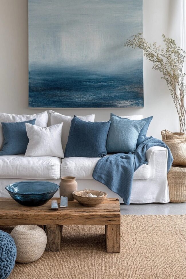 Scandinavian Style Coastal Lounge Design