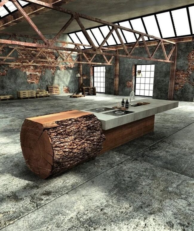 Raw Artistic Industrial Design