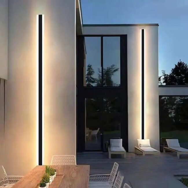 Vertical Lighting Enhancing Architecture