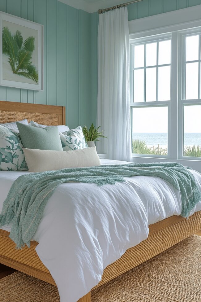 Best Color Palettes for a Coastal Preppy Teen Bedroom