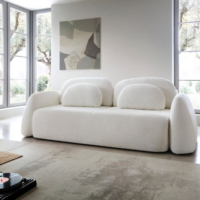 Soft and Fluid with Contemporary Cloud Design