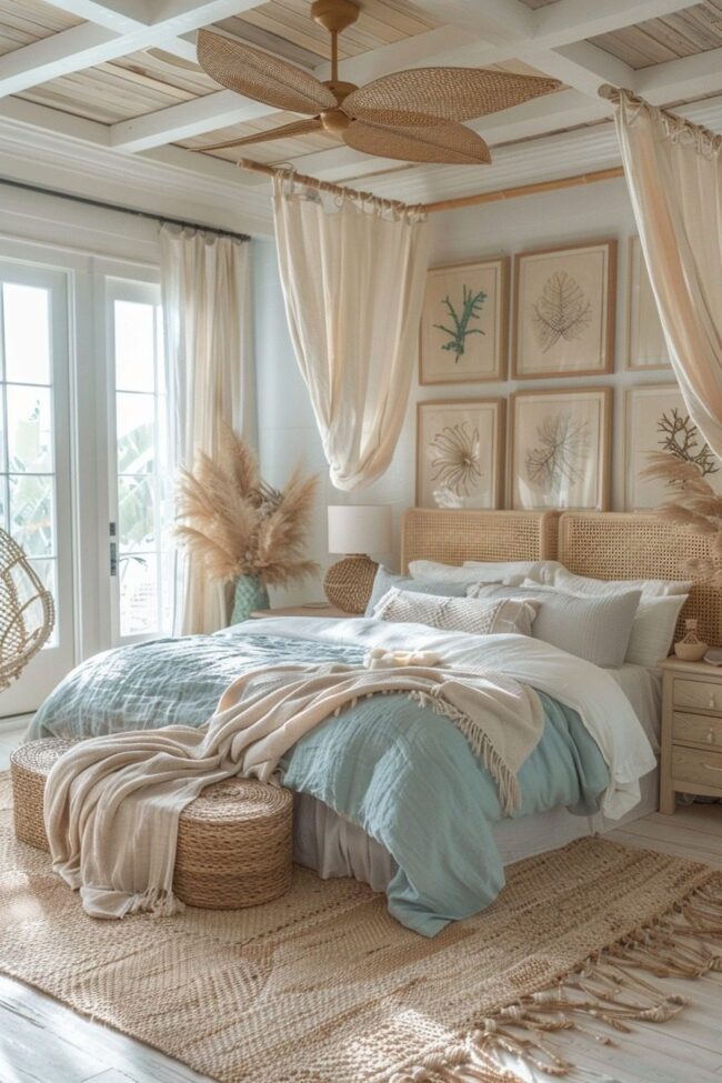 Beachy Bohemian Retreat for Relaxation