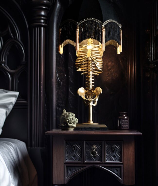 Statement Skeleton Lamp
