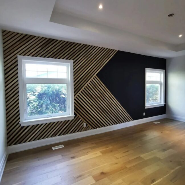 Dynamic Diagonal Statement Wall Design