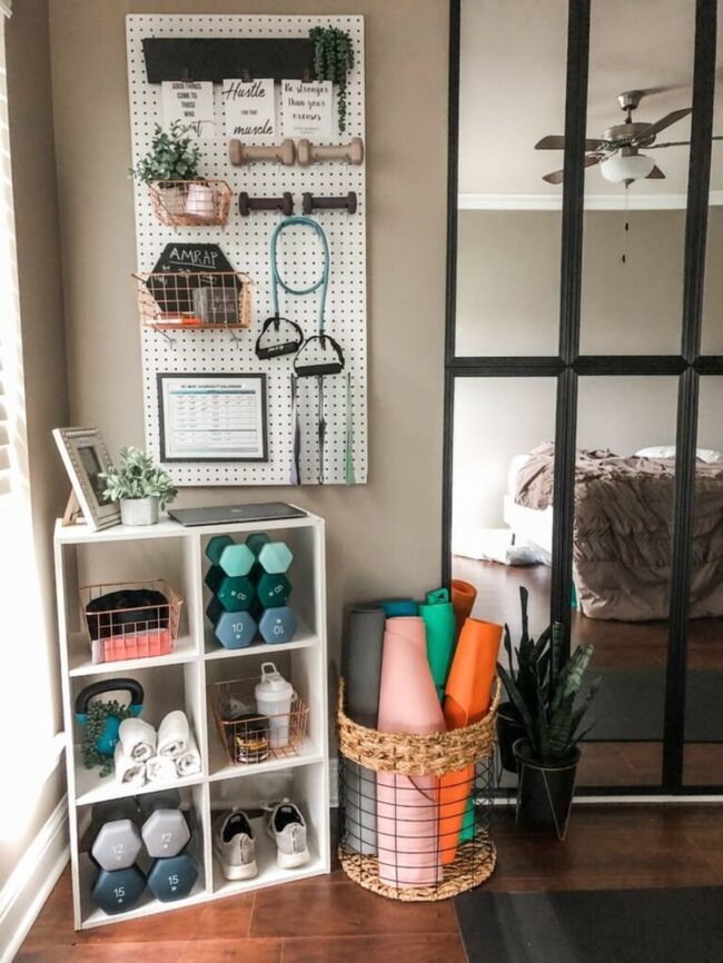 Smart and Functional Home Gym Design
