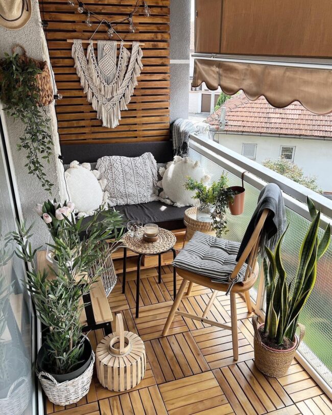 Rustic Charm in a Quiet Nook