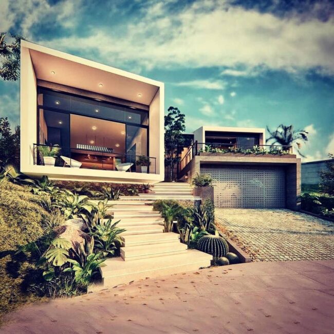 Futuristic Coastal Living Design