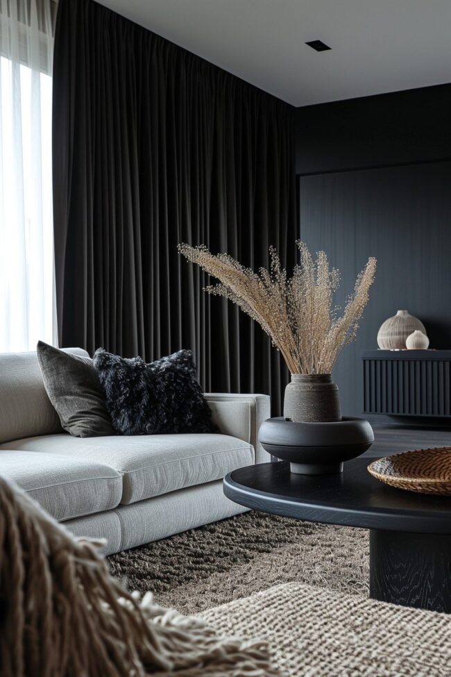 Sleek Black and White Aesthetics