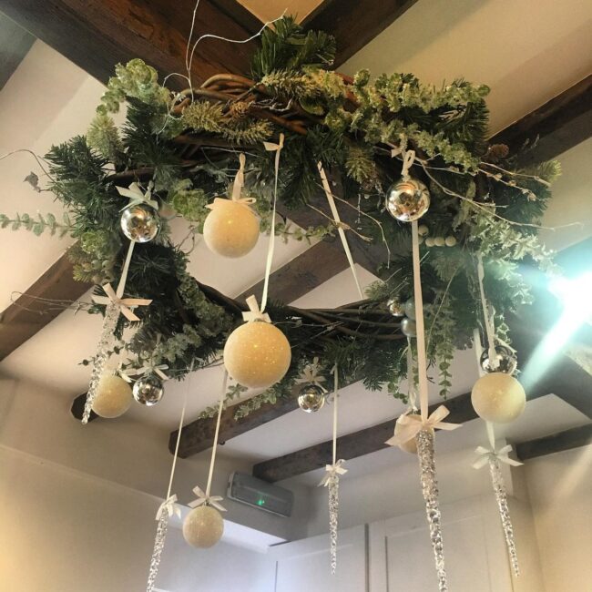 Frosted Charm Enhanced by Silver Touches