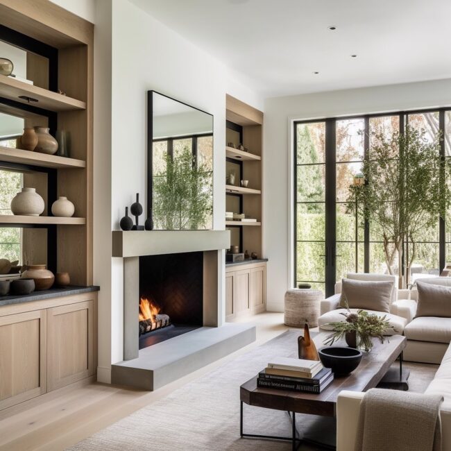 Modern Simplicity Blending with Organic Elements