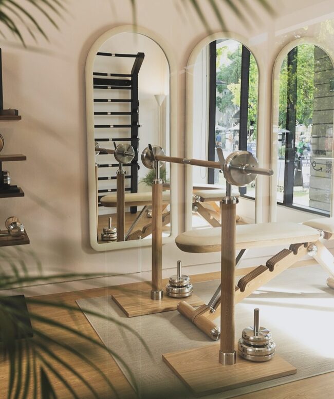 Contemporary Fitness Space with Timeless Charm