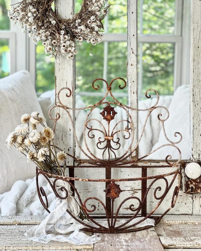 Rustic Timber Window Frame